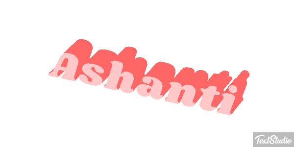 Ashanti Text effect