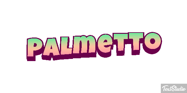 Palmetto Effetto testo