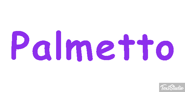 Palmetto Effetto testo