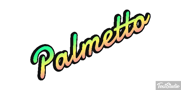 Palmetto Effetto testo