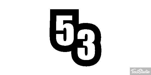 53 Efecto de texto