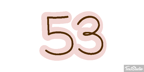 53 Efecto de texto