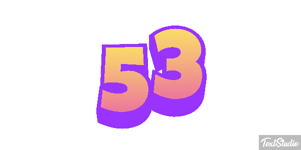 53 Efecto de texto