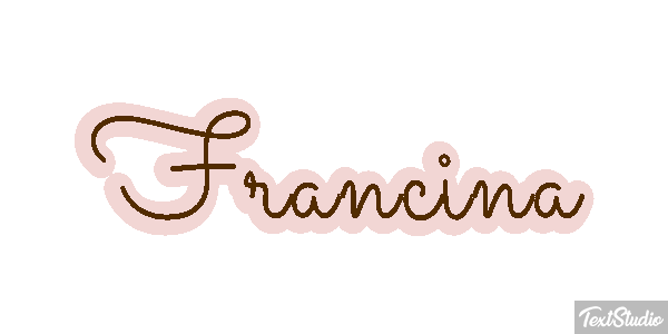 Francina Efecto de texto