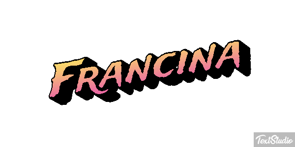 Francina Efecto de texto