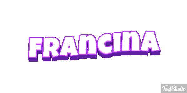 Francina Efecto de texto