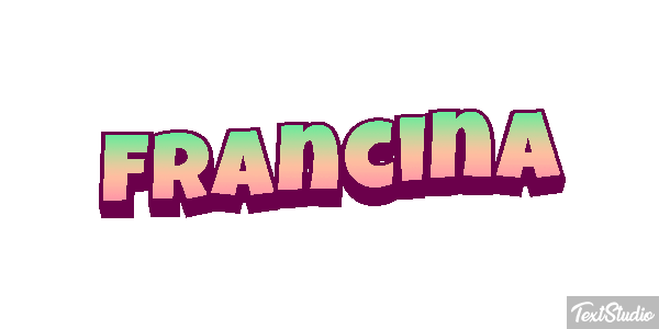 Francina Efecto de texto