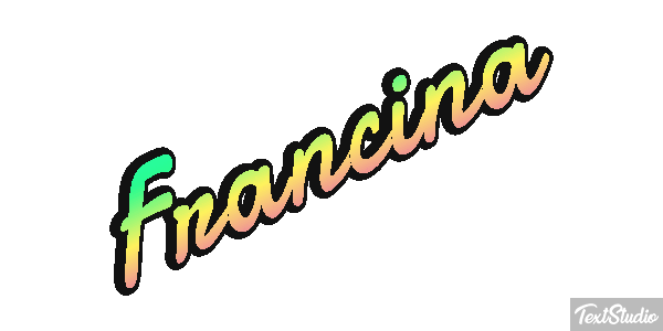 Francina Efecto de texto