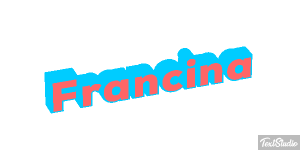 Francina Efecto de texto