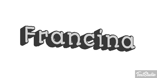 Francina Efecto de texto