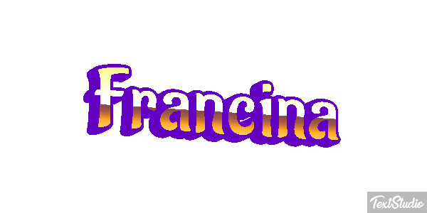 Francina Efecto de texto
