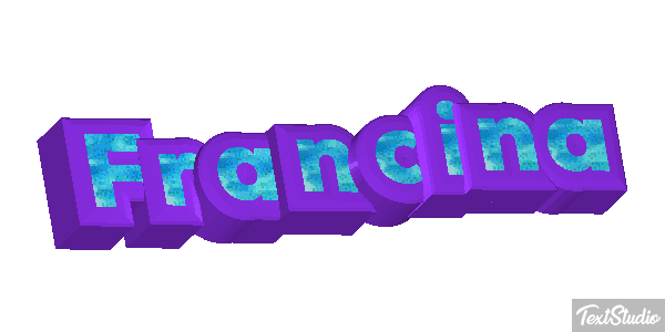 Francina Efecto de texto