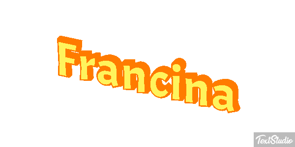 Francina Efecto de texto