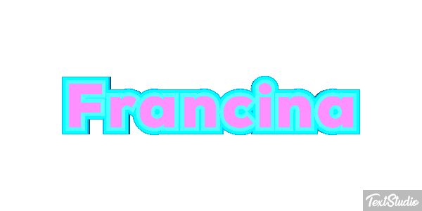 Francina Efecto de texto