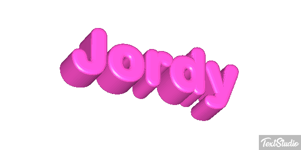 Jordy Efecto de texto
