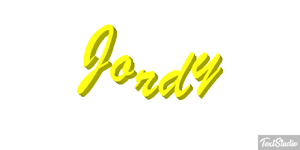 Jordy Efecto de texto