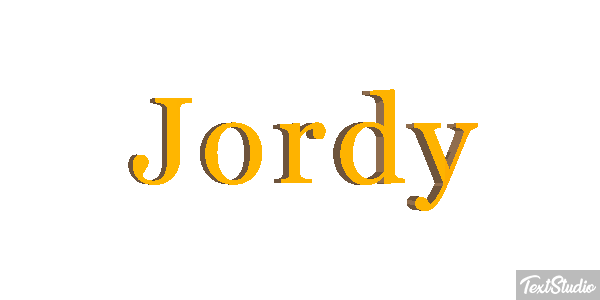 Jordy Efecto de texto