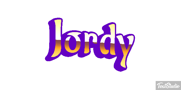 Jordy Efecto de texto