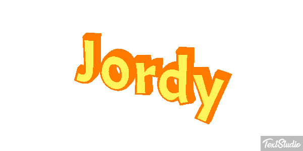 Jordy Efecto de texto