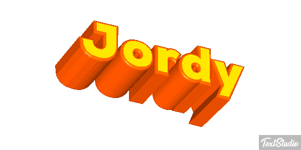 Jordy Efecto de texto