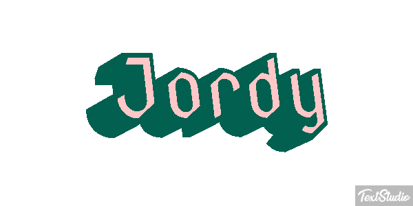 Jordy Efecto de texto