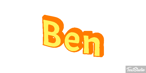 Ben Efecto de texto