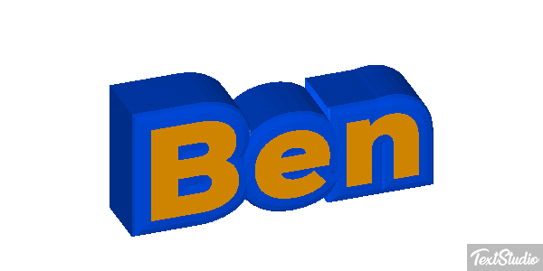 Ben Efecto de texto