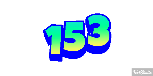 153 Texteffekt
