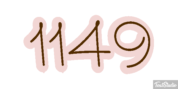 1149 Text effect