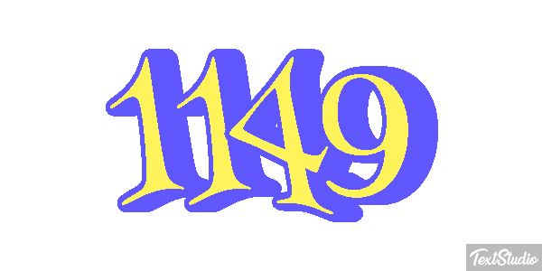 1149 Text effect