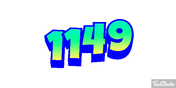 1149 Text effect