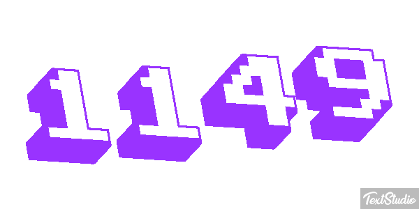 1149 Text effect