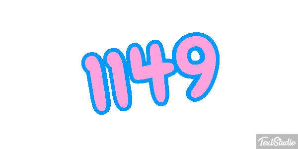 1149 Text effect