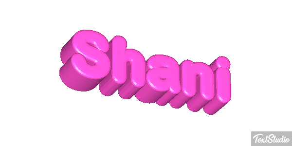 Shani Text effect