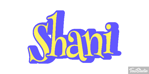 Shani Text effect