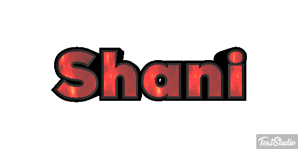 Shani Text effect