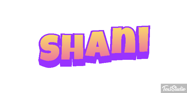 Shani Text effect