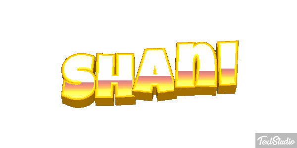 Shani Text effect