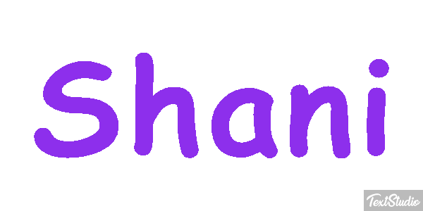Shani Text effect