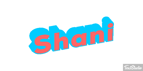Shani Text effect