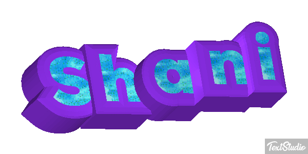 Shani Text effect
