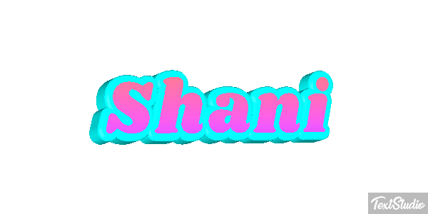 Shani Text effect