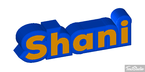 Shani Text effect