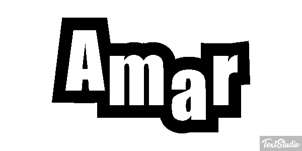 Amar Text effect