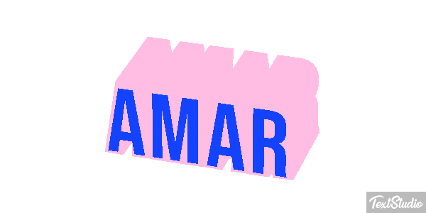 Amar Text effect