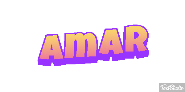 Amar Text effect
