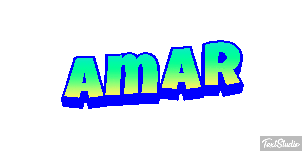 Amar Text effect