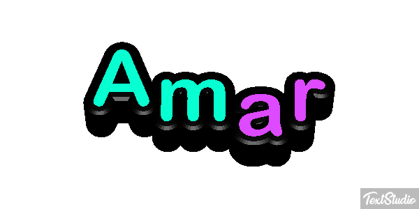 Amar Text effect