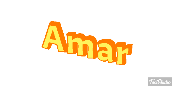 Amar Text effect