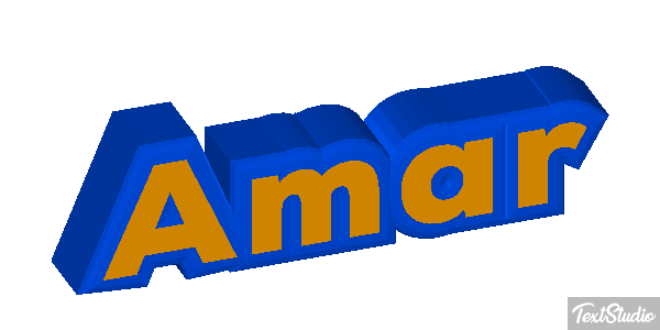 Amar Text effect